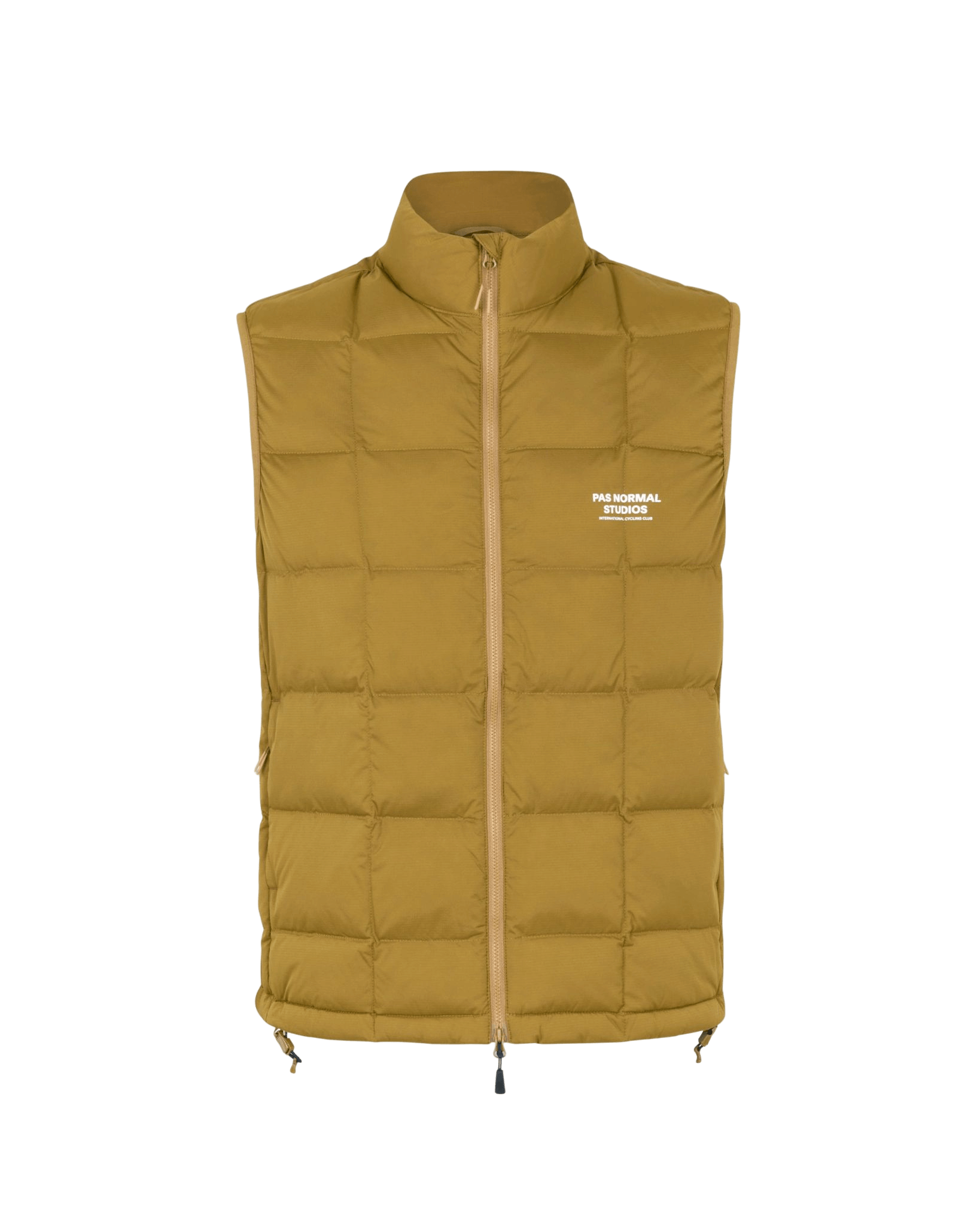 Herren Escapism Down Vest — Cinnamon