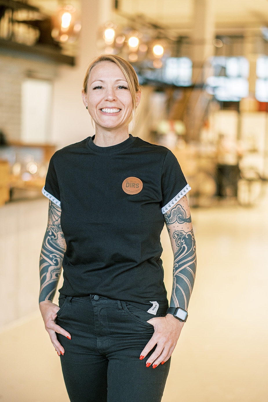 DIRS21 T-Shirt Schwarz - DAMEN