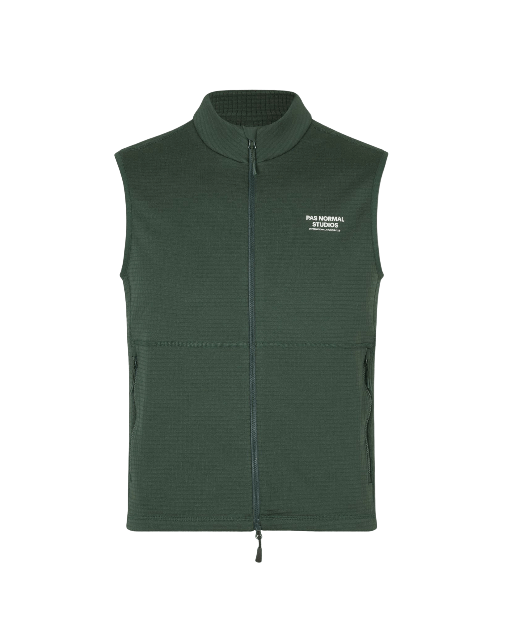 Herren Escapism Performance Fleece Vest — Petroleum