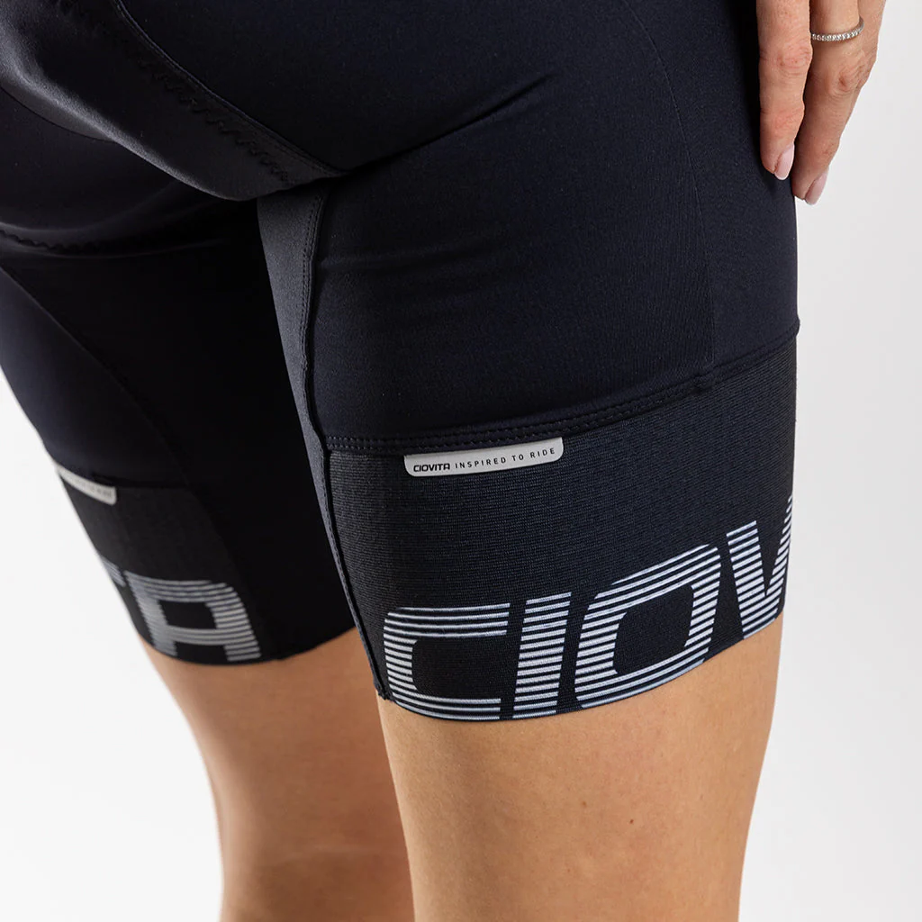 Damen Supremo Pace Bib Shorts - Fiero