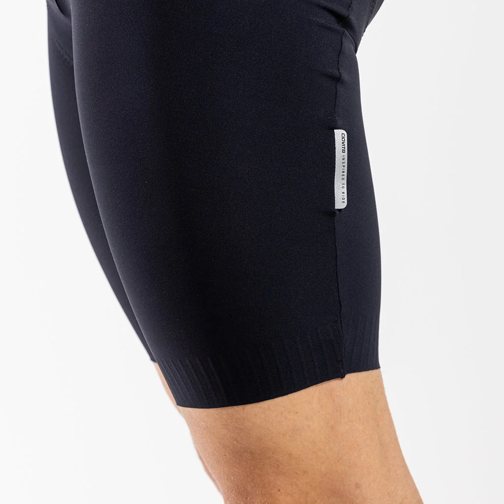 Herren Supremo Velocé Bib Shorts - Black