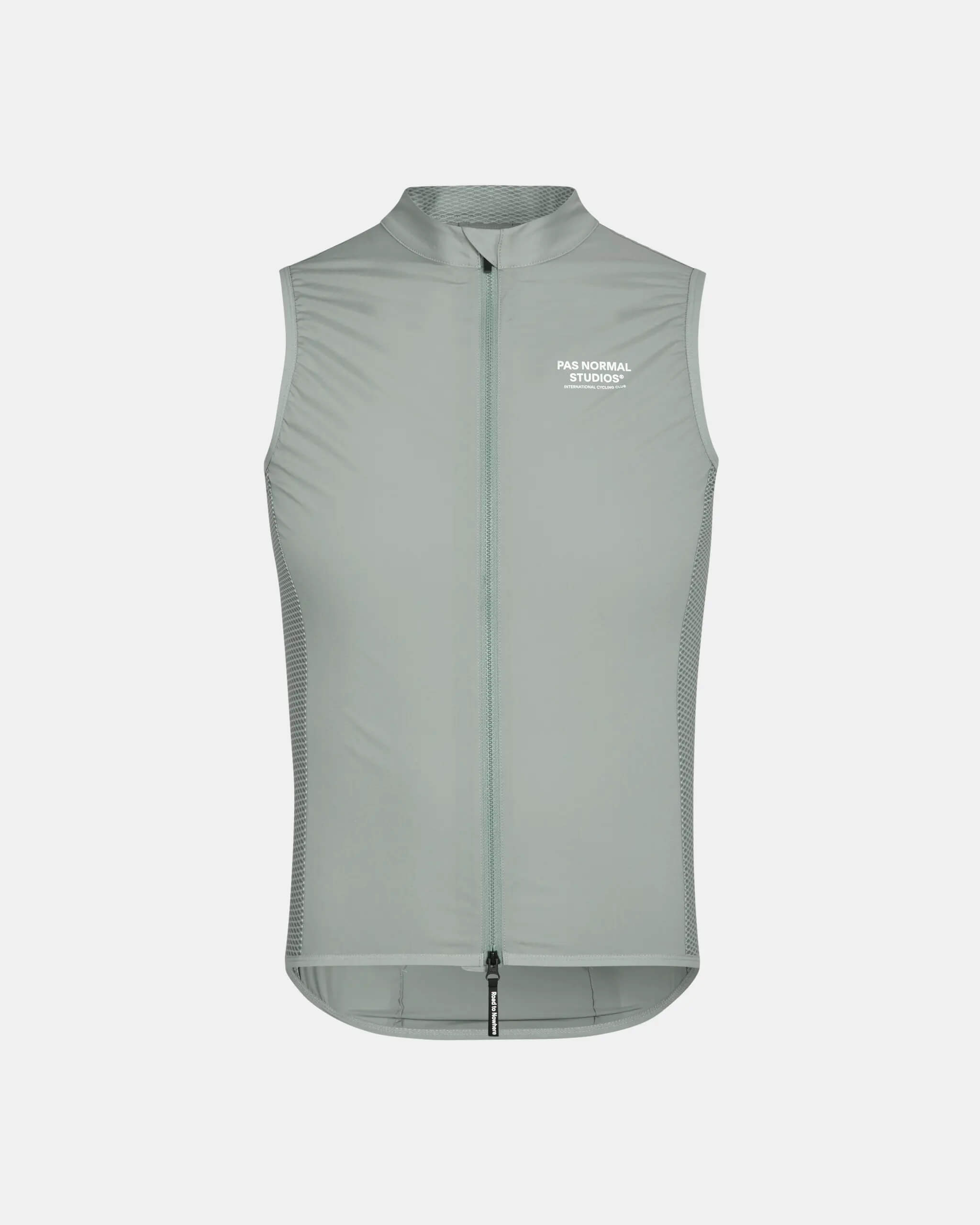 Herren Mechanism Stow Away Gilet - Dusty Mint 