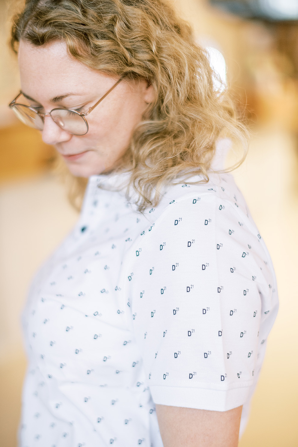 DIRS21 Poloshirt Weiß