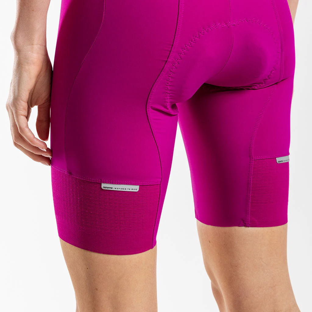 Damen Supremo Pace Bib Shorts - Magenta