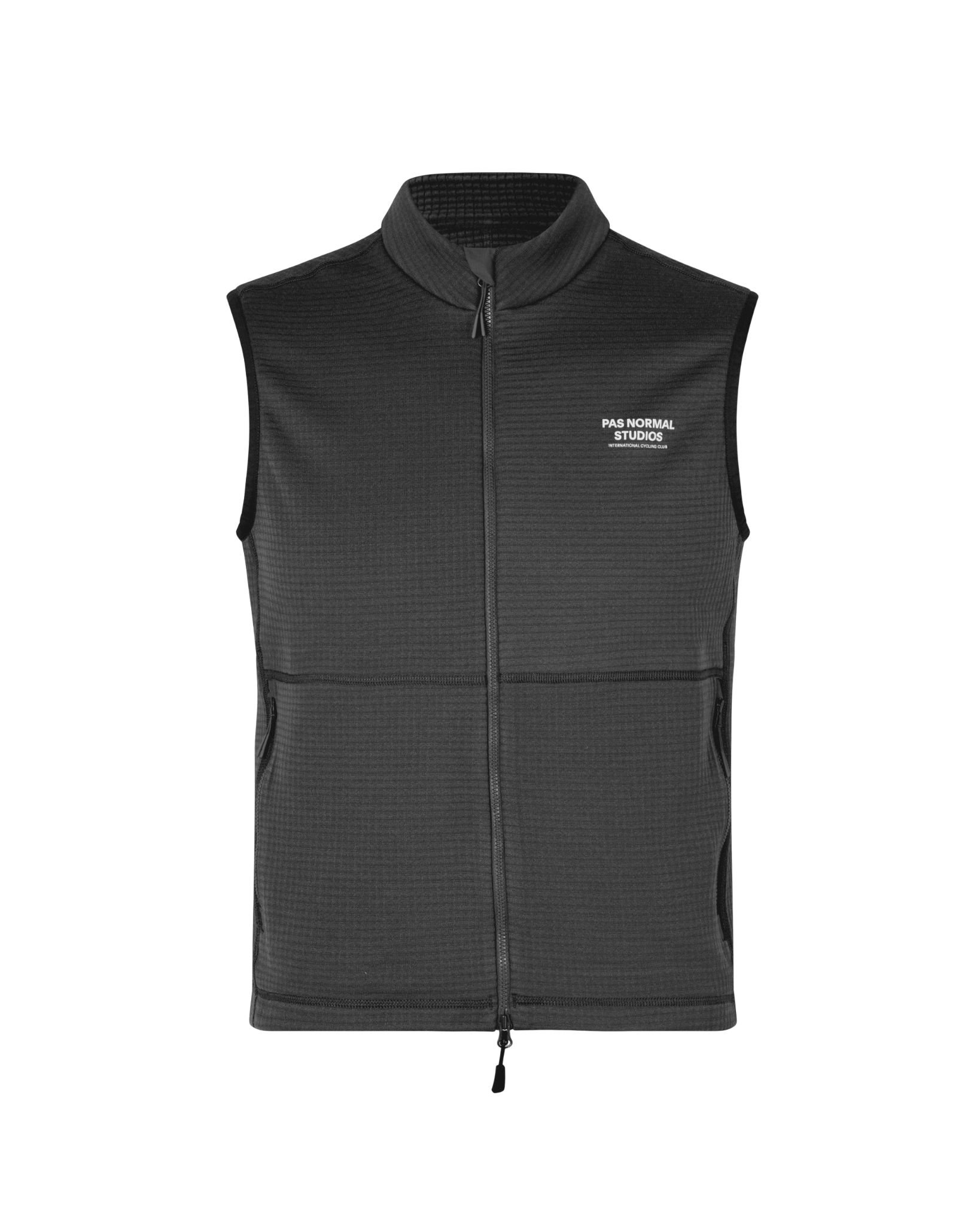 Herren Escapism Performance Fleece Vest — Schwarz