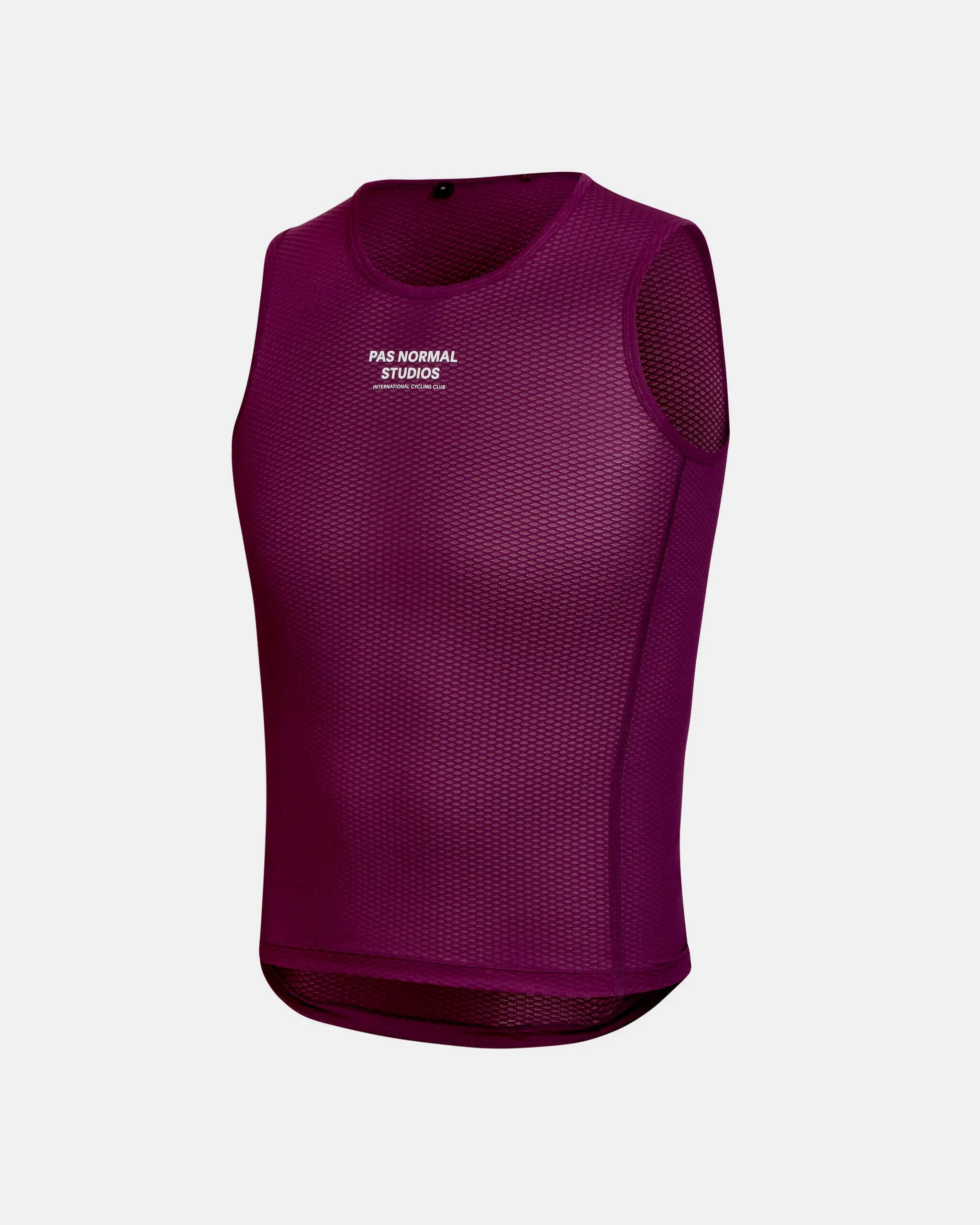 Herren Sleeveless Baselayer - Magenta