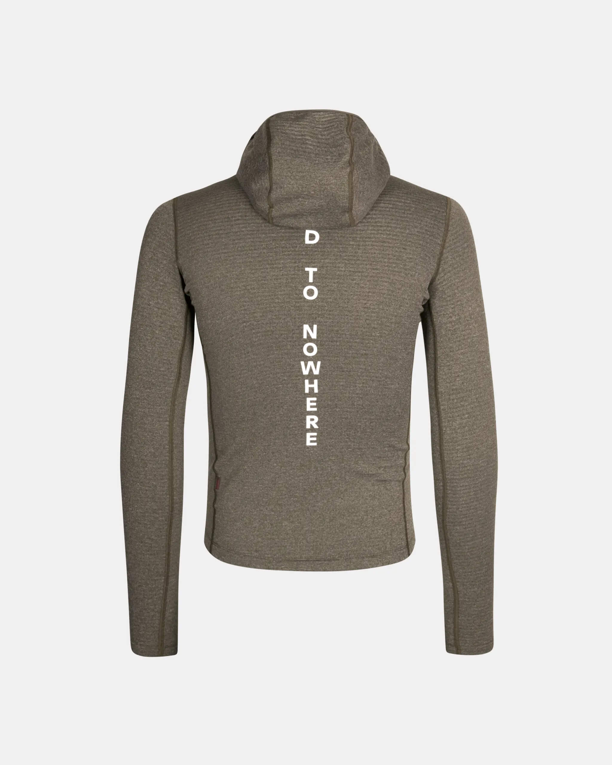 Herren Thermal Hooded Baselayer Windproof - Dark Stone 