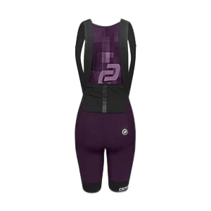 Damen Cargo Commuter Bib Shorts (Plum) 