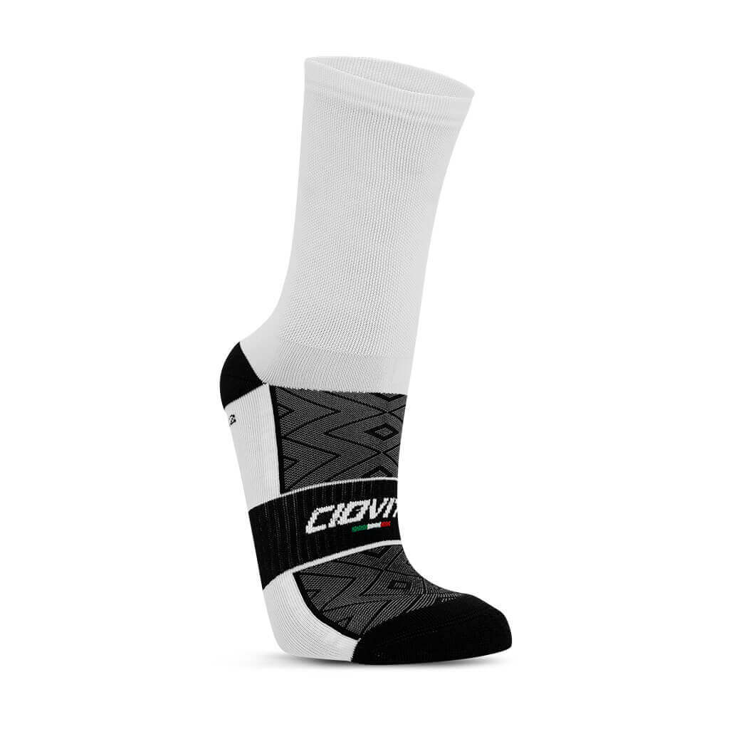 Crew Socks - White Logo 