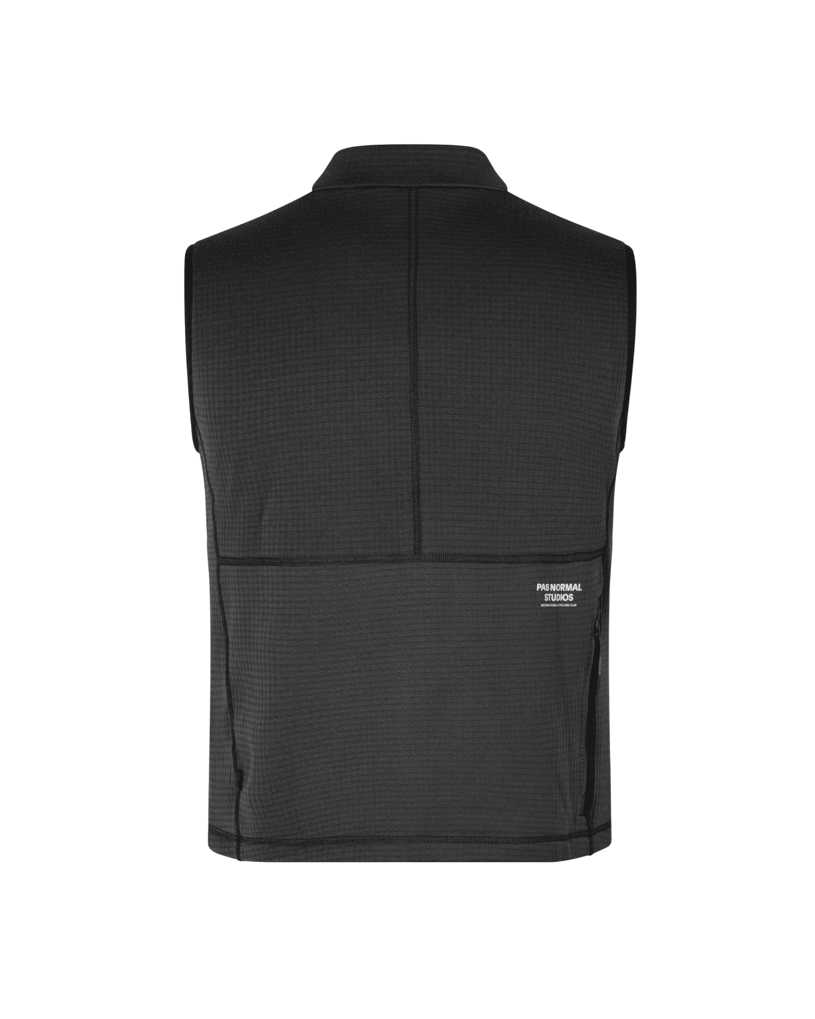 Herren Escapism Performance Fleece Vest — Schwarz