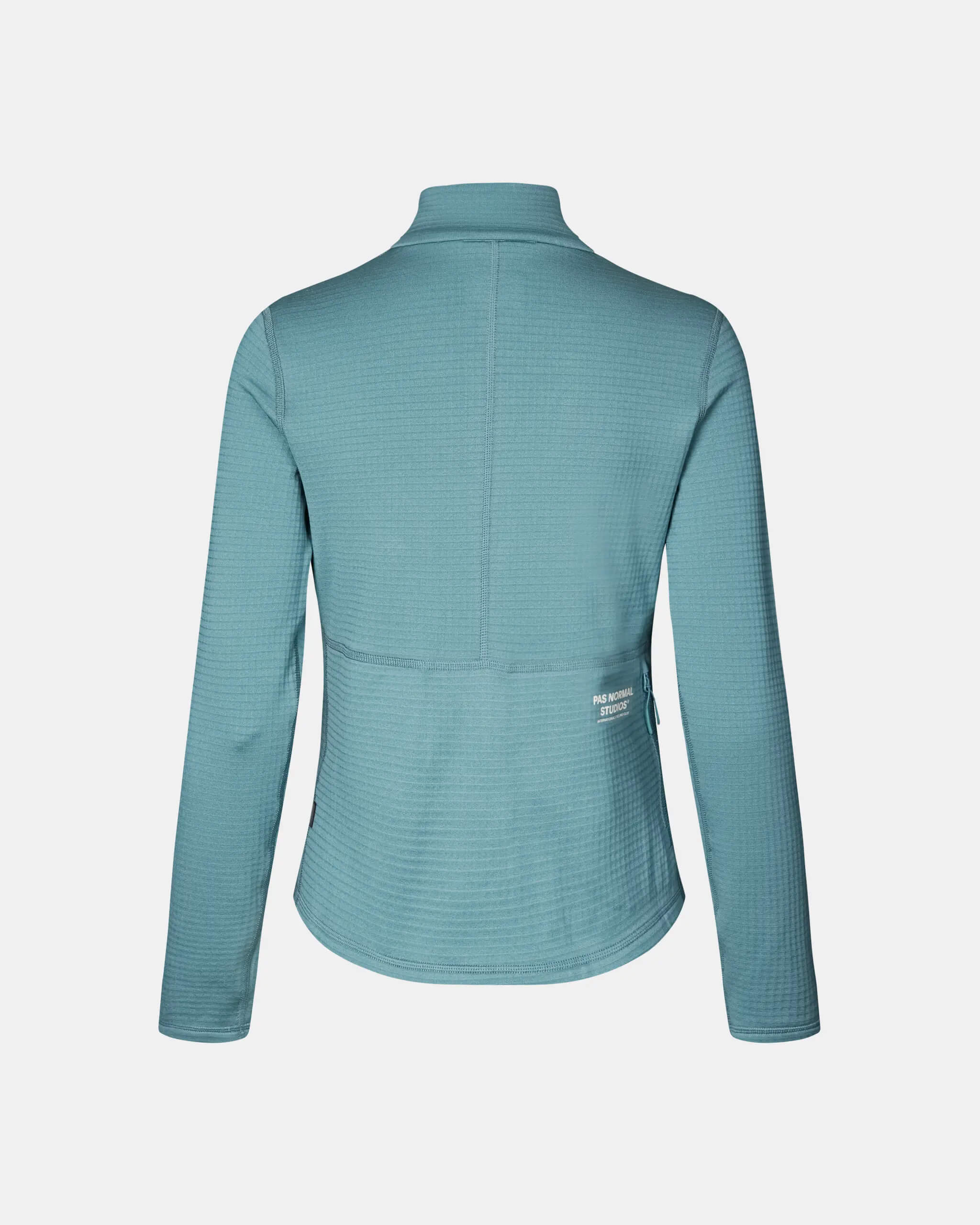 Damen Escapism Performance Fleece Zip — Dusty Blue