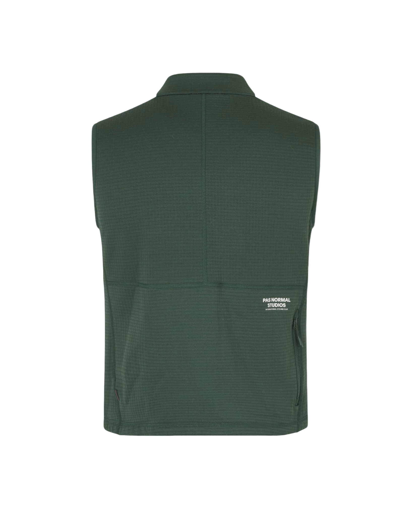 Herren Escapism Performance Fleece Vest — Petroleum