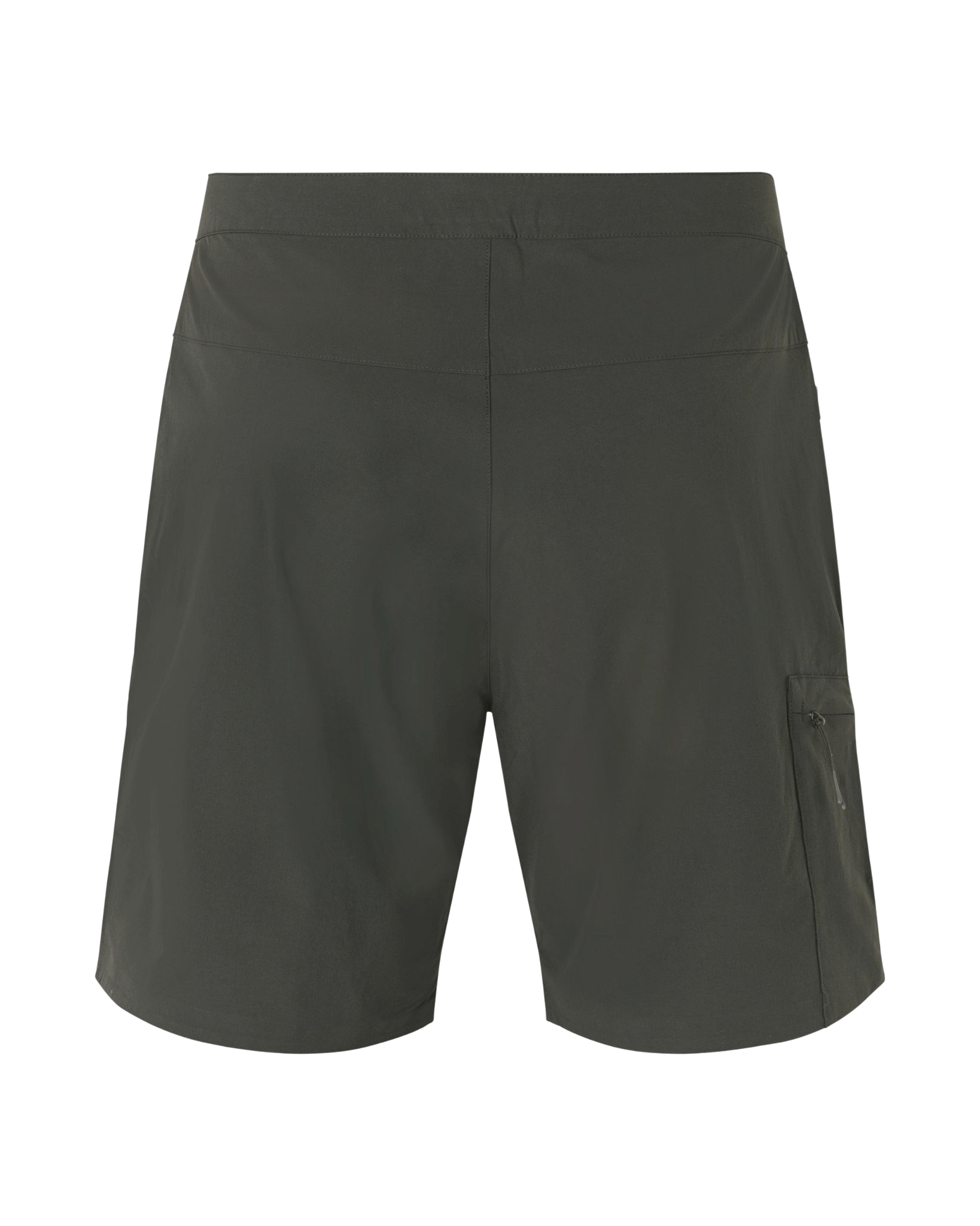 Escapism Off-Race Shorts — Dunkles Olive