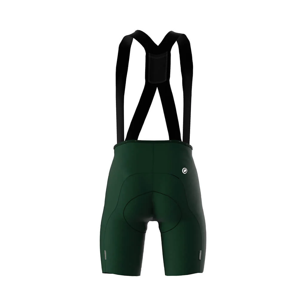 Herren Supremo Velocé Bib Shorts - Forest