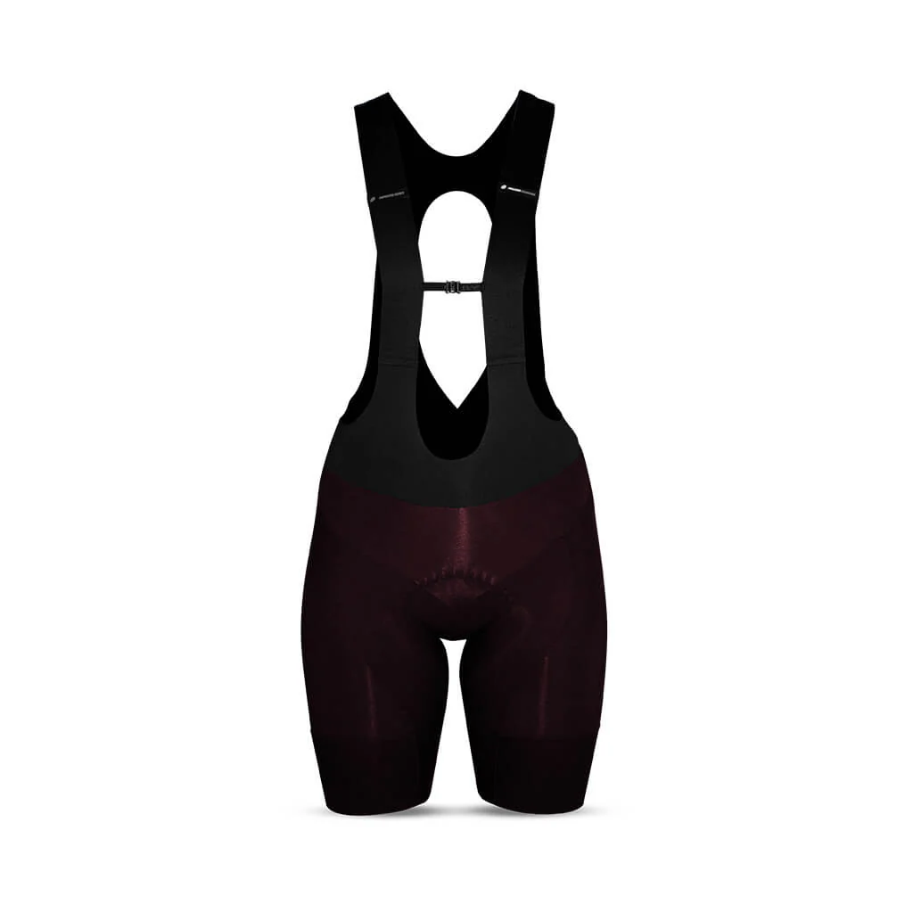 Damen Supremo Pace Bib Shorts - Coffee