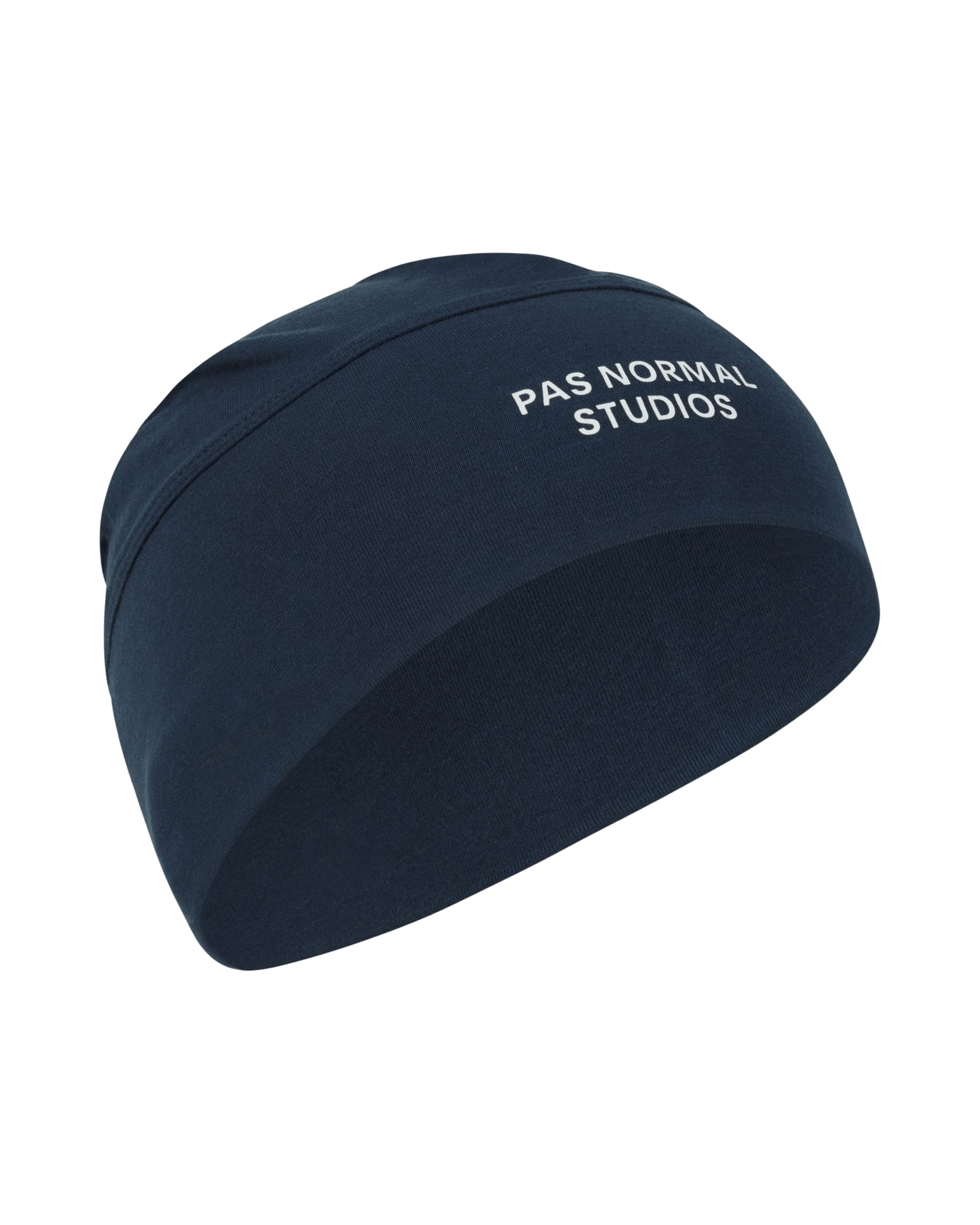 Logo Cycling Beanie — Navy