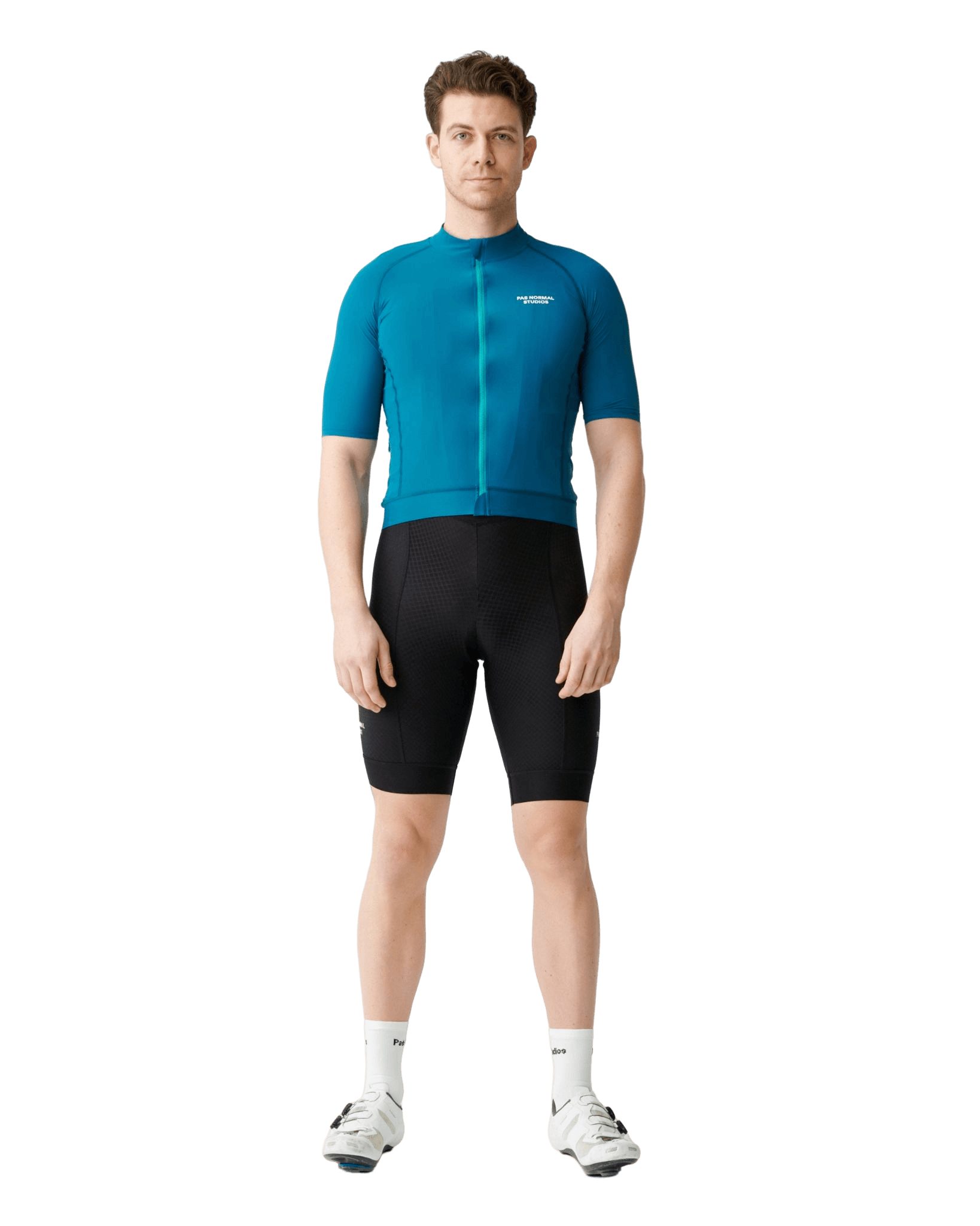 Herren Essential Jersey — Dunkles Türkis