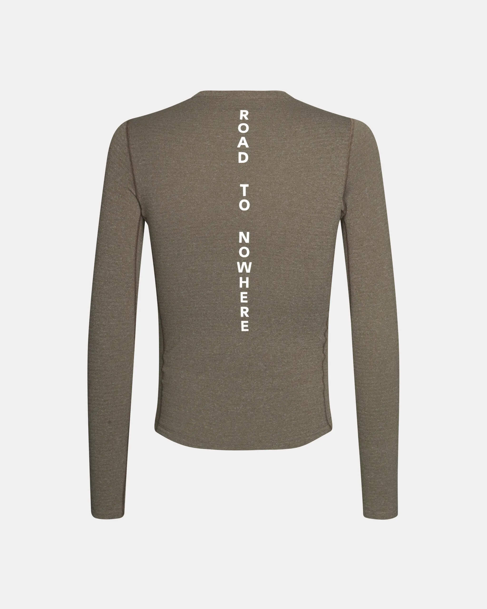 Herren Thermal Long Sleeve Baselayer - Dark Stone