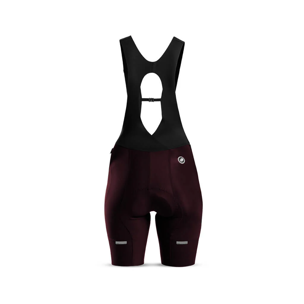 Damen Supremo Pace Bib Shorts - Coffee