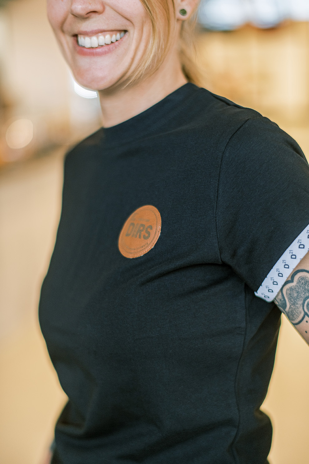 DIRS21 T-Shirt Schwarz - DAMEN