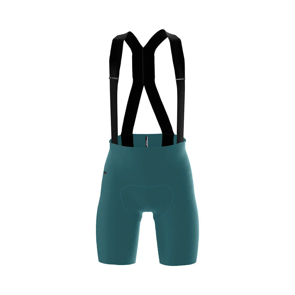 Herren Supremo Velocé Bib Shorts - Dark Teal