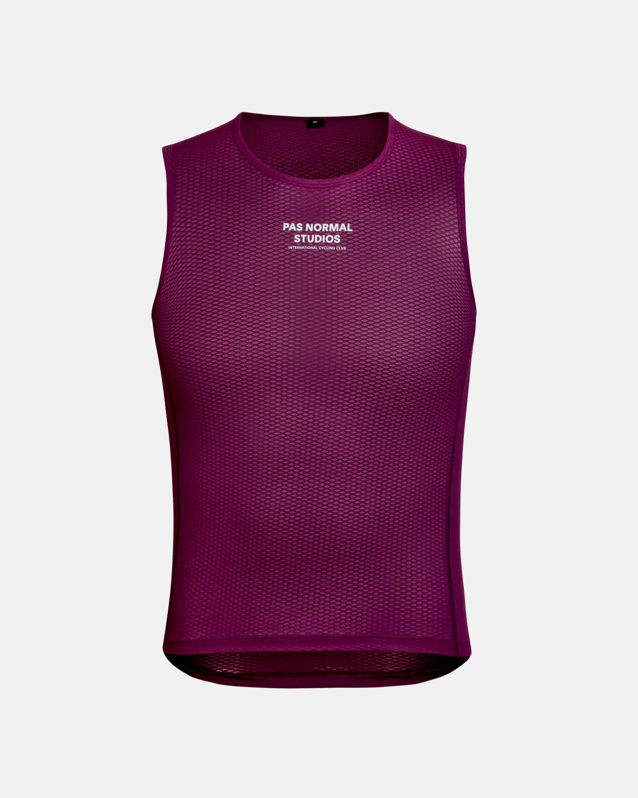Herren Sleeveless Baselayer - Magenta