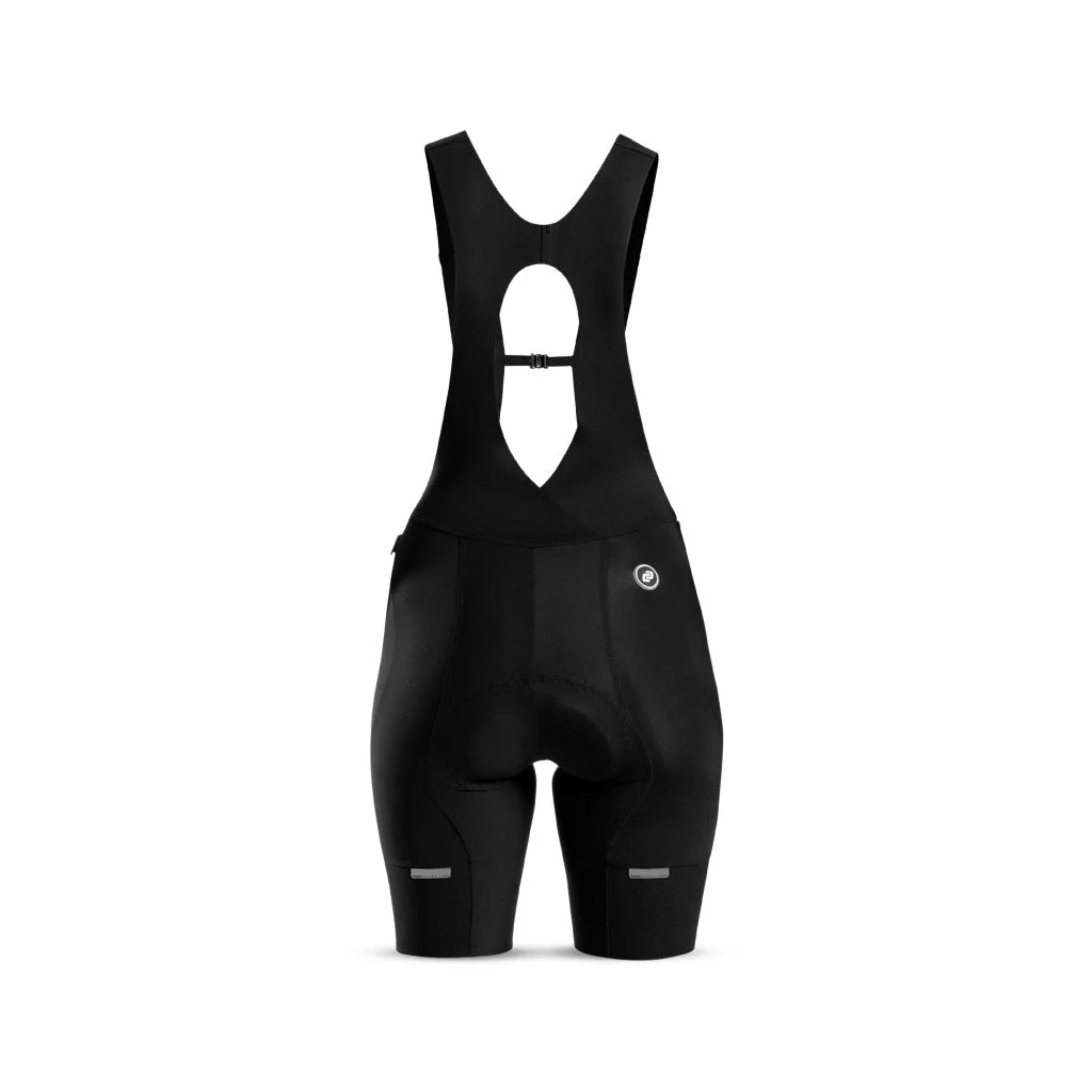Damen Supremo Pace Bib Shorts - Black