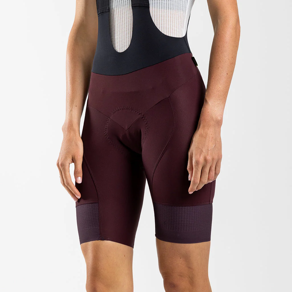 Damen Supremo Pace Bib Shorts - Coffee