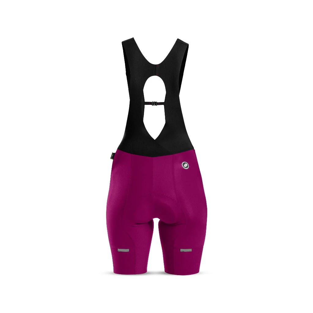 Damen Supremo Pace Bib Shorts - Magenta