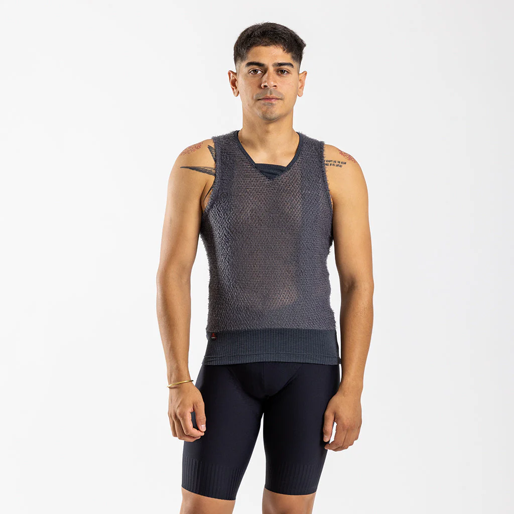 Herren Polartec Undervest - Charcoal