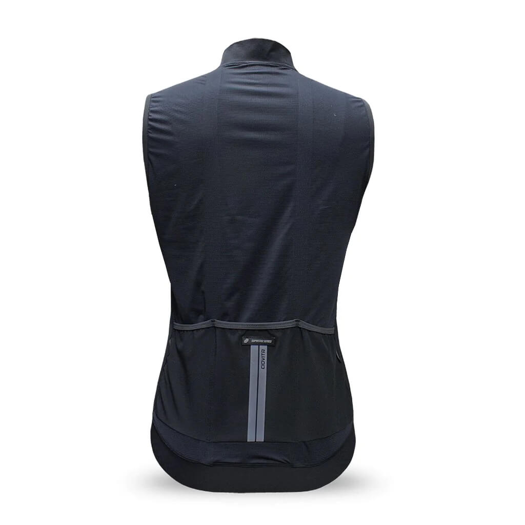 Damen Faro Reflective Gilet - Black