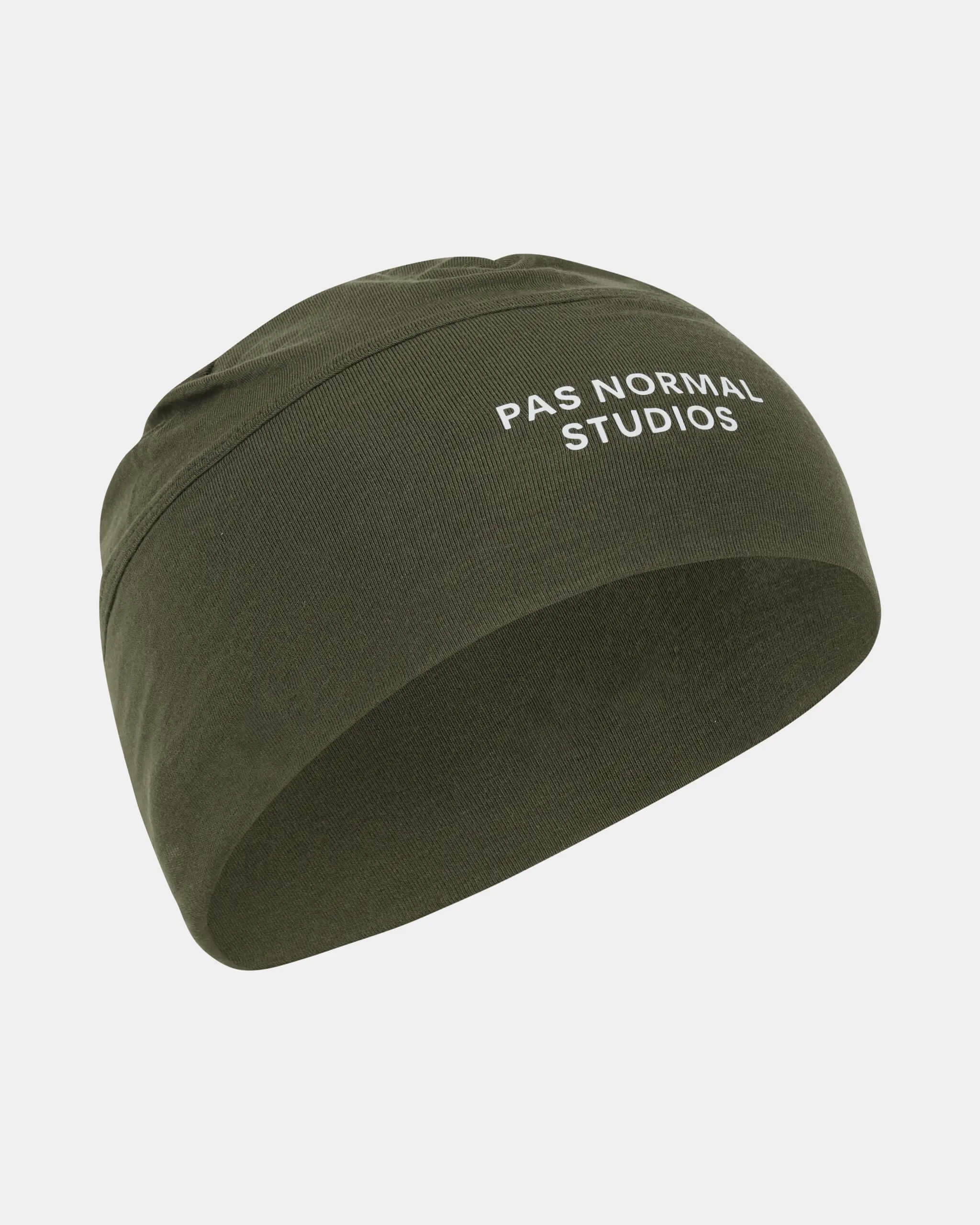 Logo Cycling Beanie - Olive