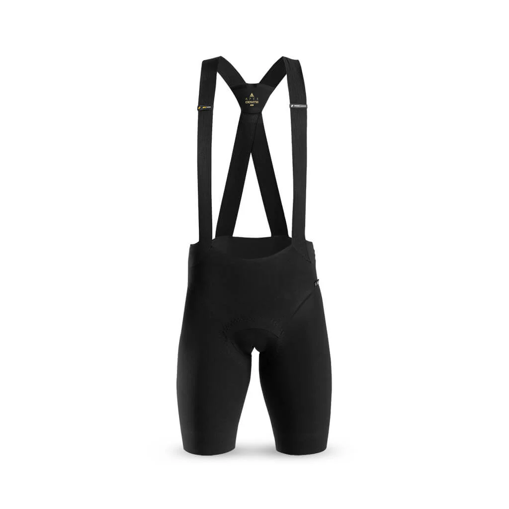 Herren Apex Sentiero Bib Shorts - Black