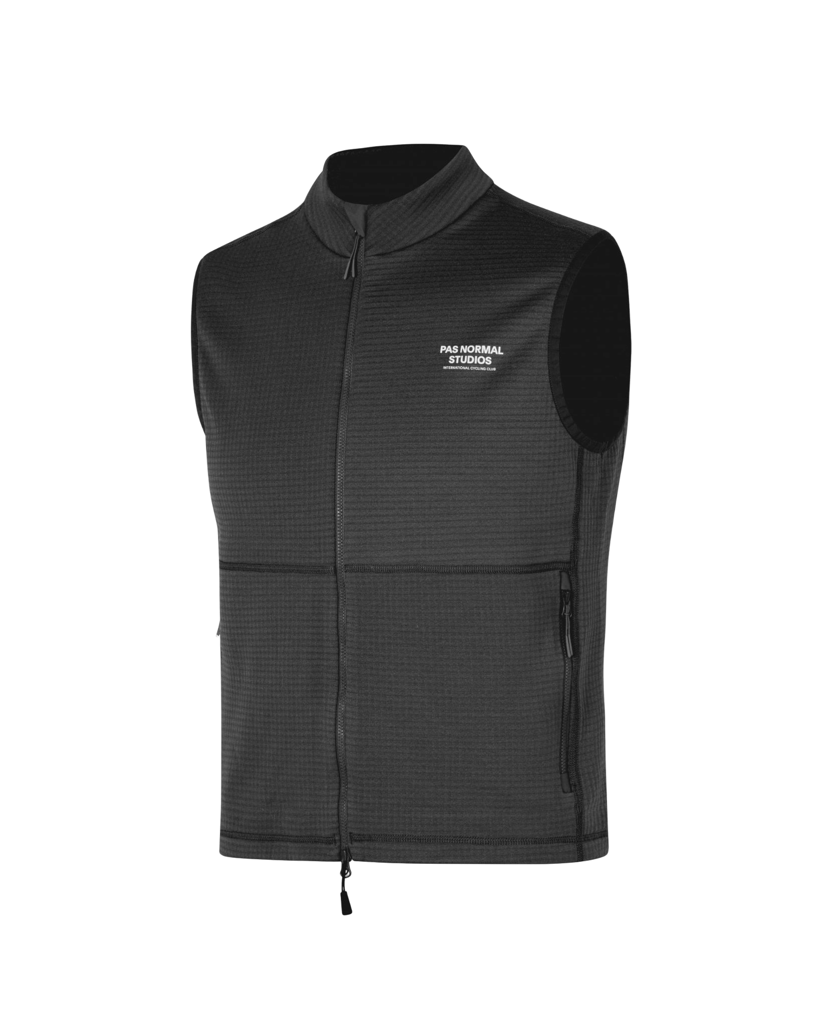 Herren Escapism Performance Fleece Vest — Schwarz