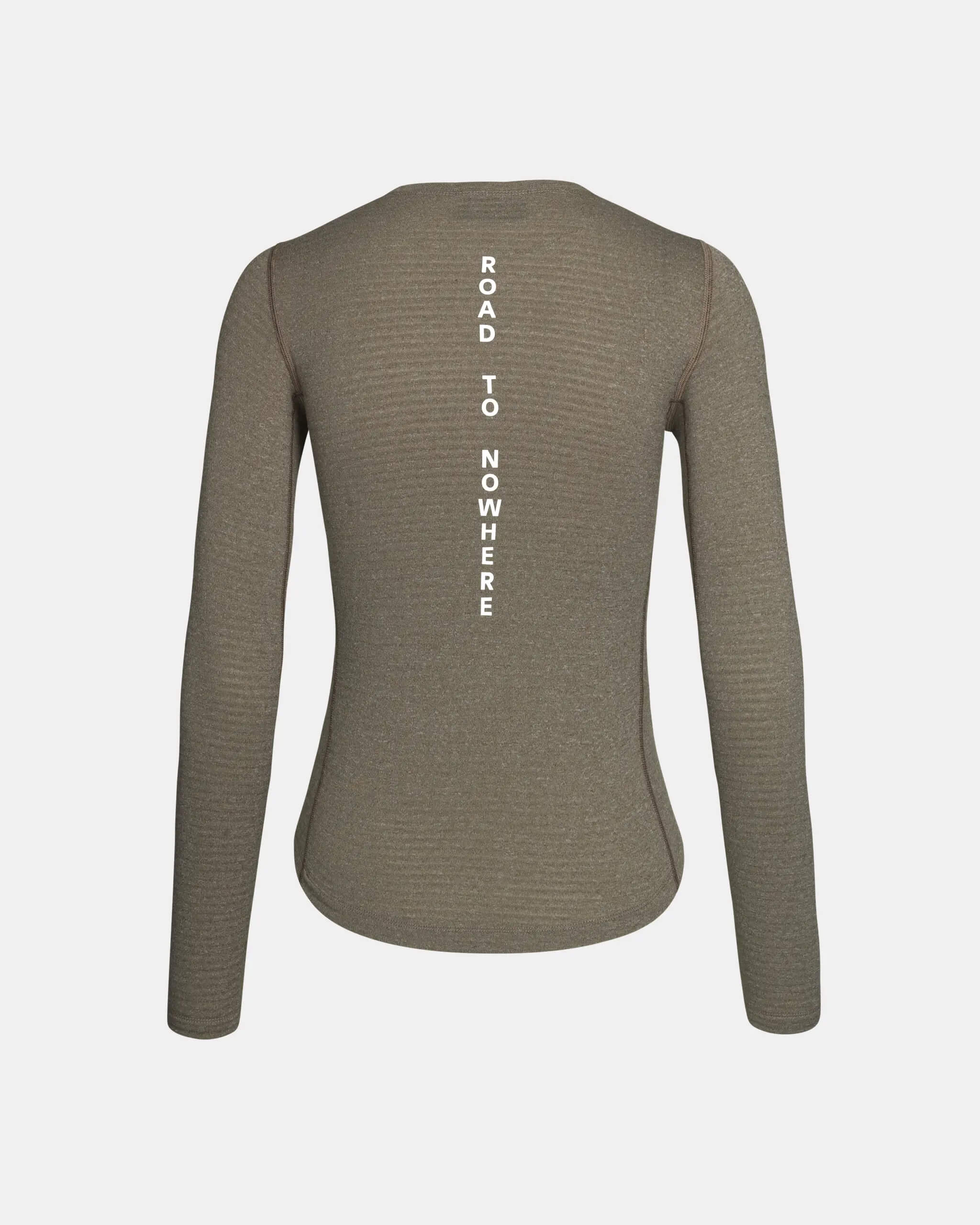 Damen Thermal Long Sleeve Baselayer - Dark Stone 