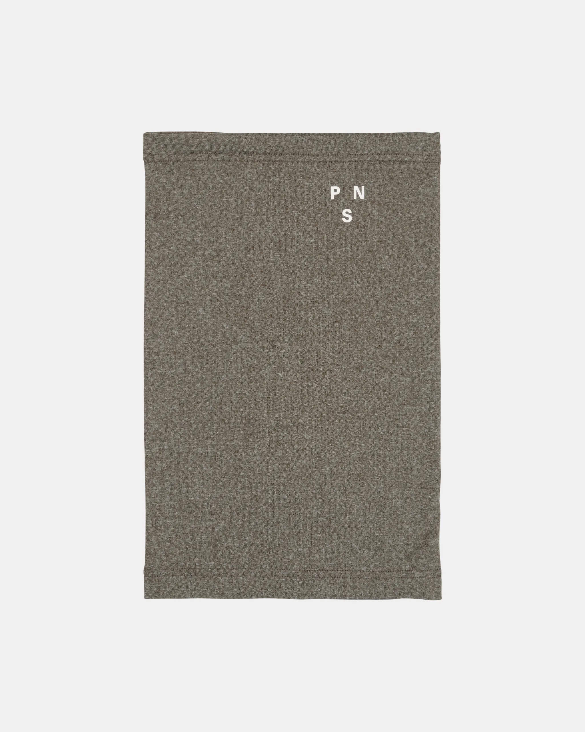 Logo Thermal Neck Tube - Dark Stone