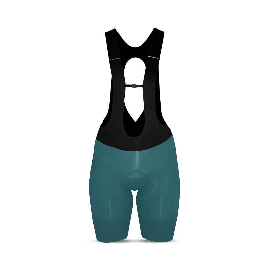 Damen Supremo Pace Bib Shorts - Dark Teal
