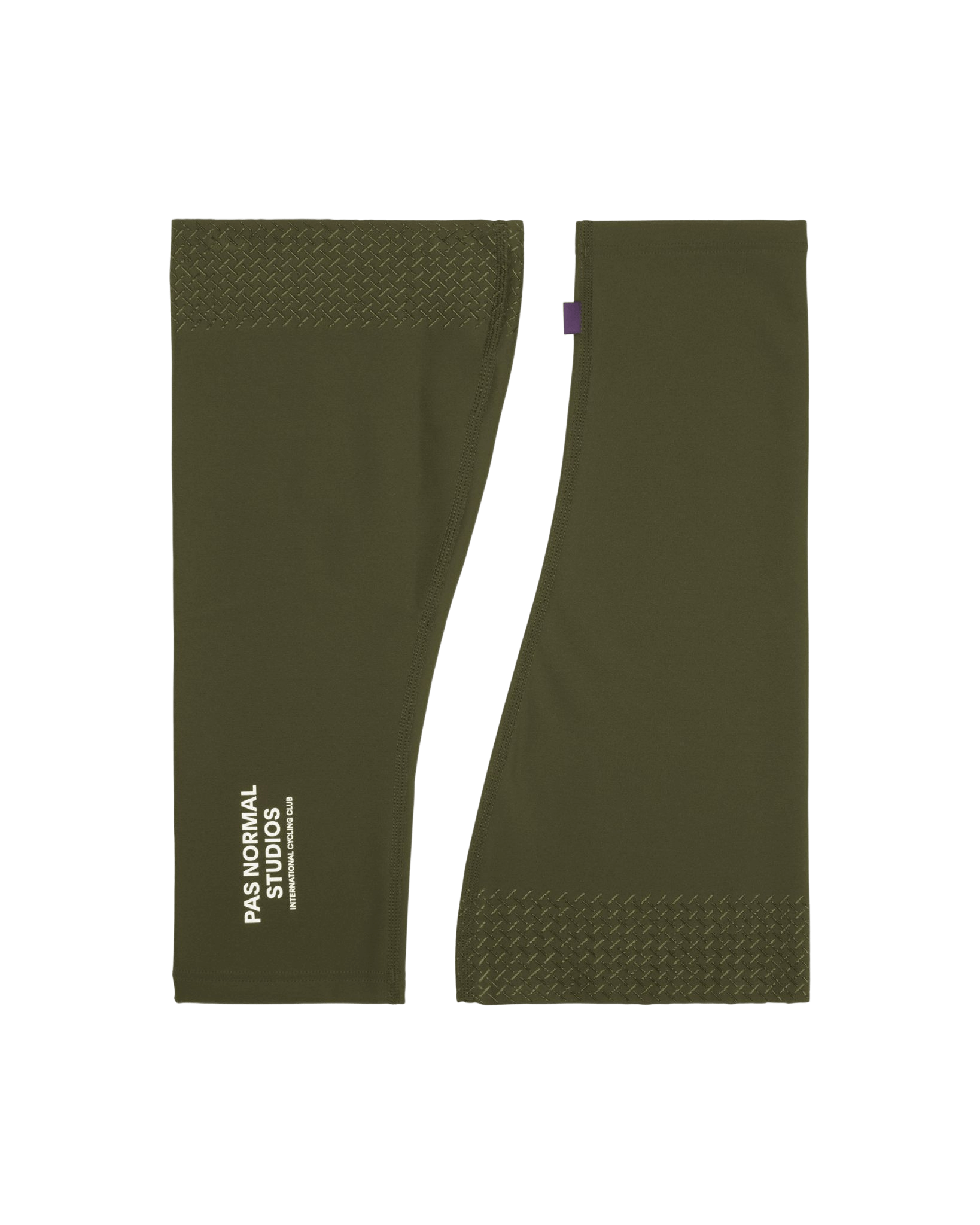 Logo Knee Warmers — Olive