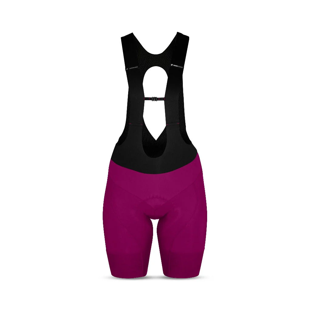 Damen Supremo Pace Bib Shorts - Magenta