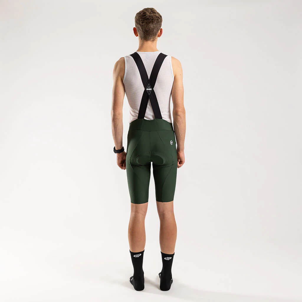 Herren Apex Elite Bib Shorts - Forest