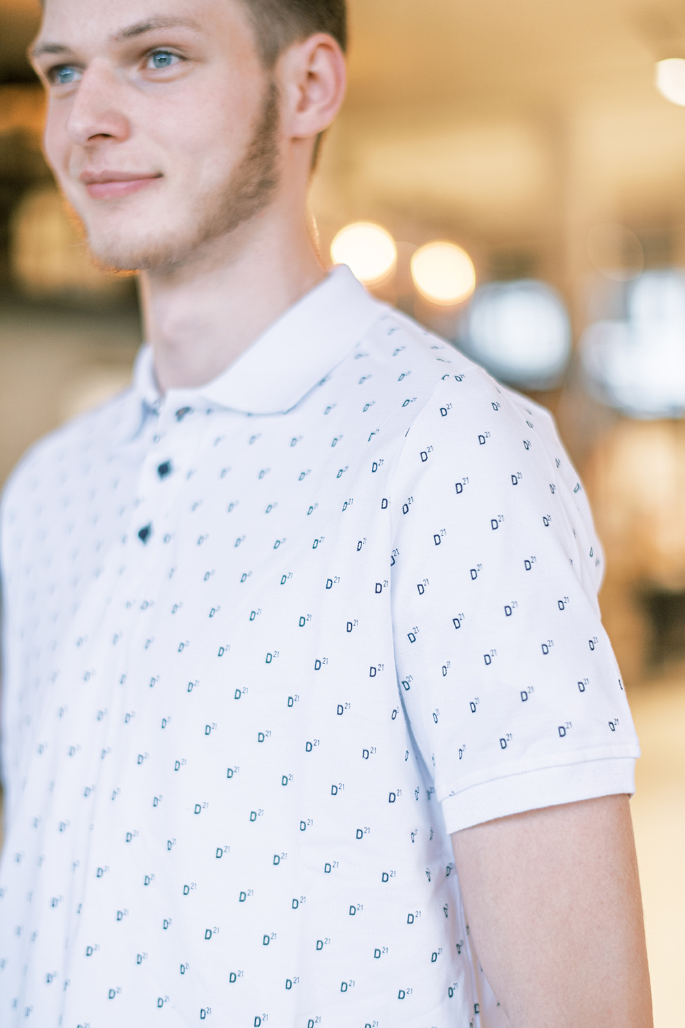 DIRS21 Poloshirt Weiß