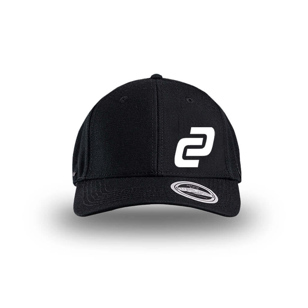Curved Peak Cap - Black 
