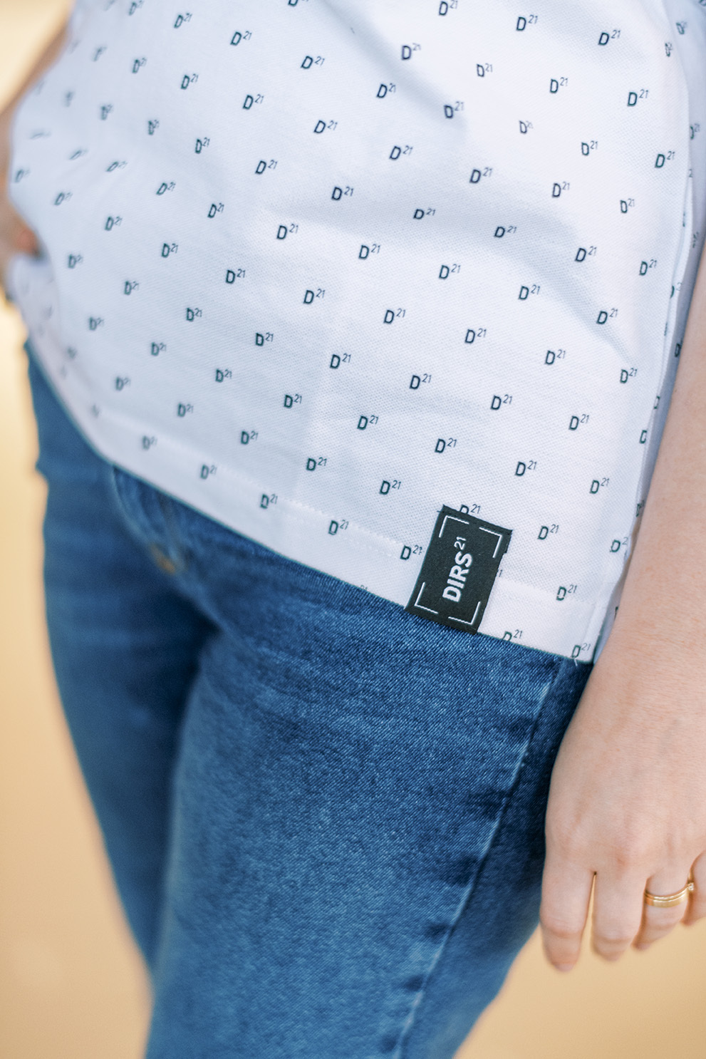 DIRS21 Poloshirt Weiß