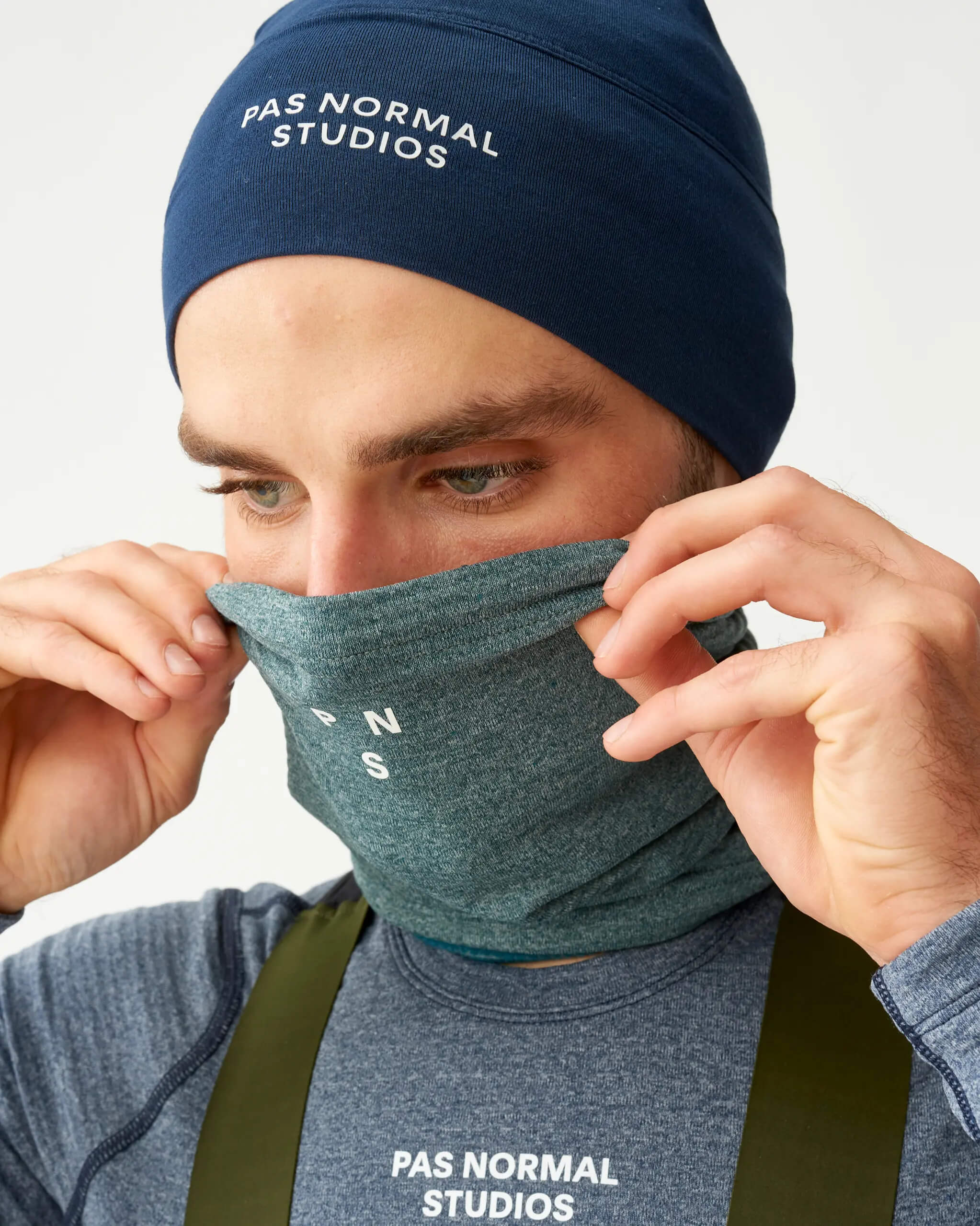 Logo Cycling Beanie - Navy